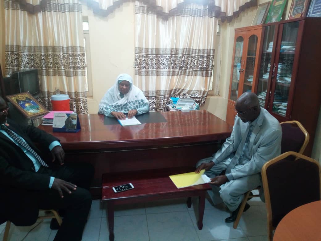 الحويرص تتفقد سير العمل القانوني بولاية سنار