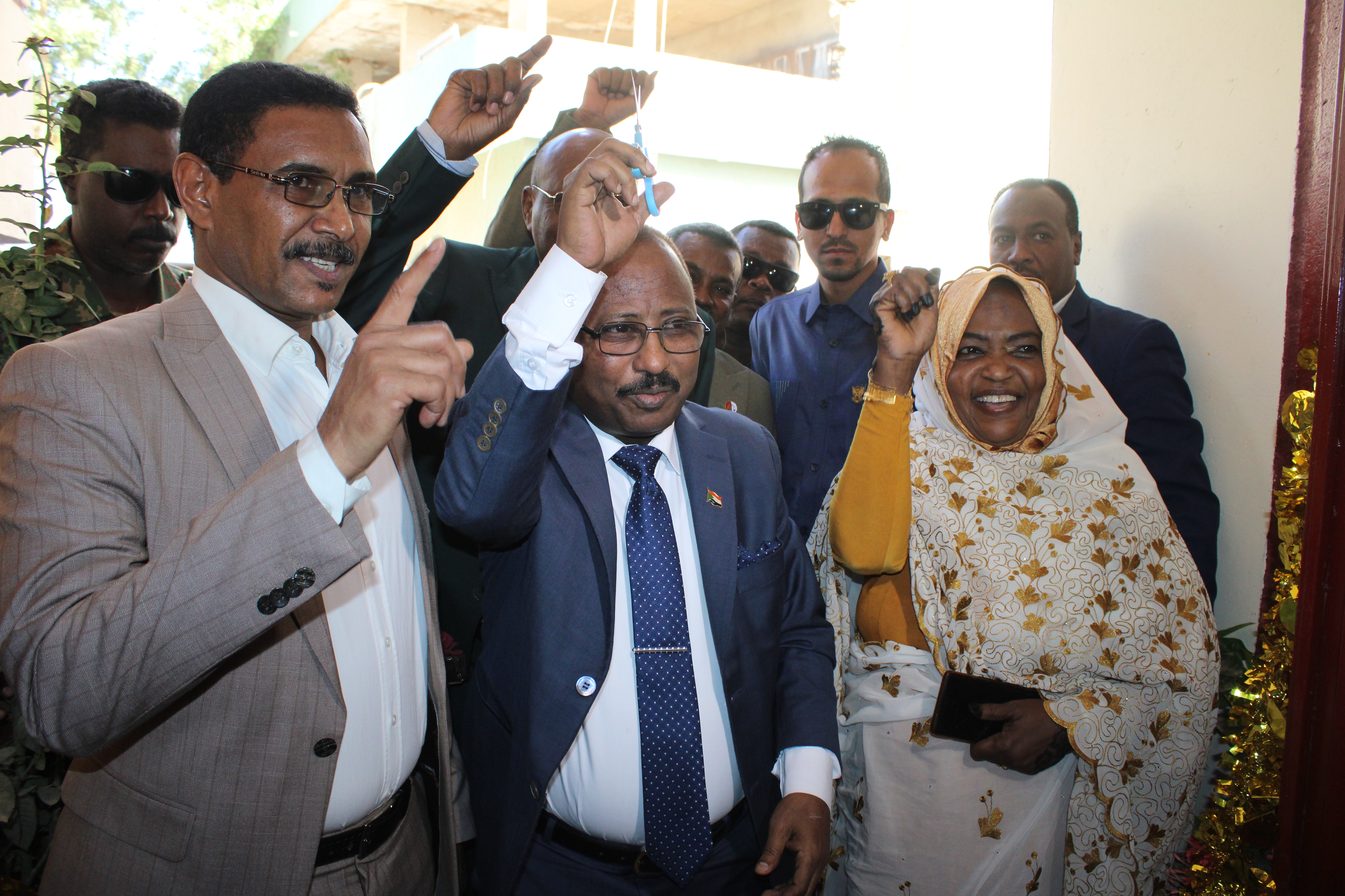 وزير العدل يفتتح مبني إدارة  التسجيلات التجارية بولاية كسلا. 