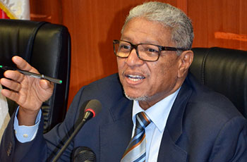 خطاب وزير العدل في زيارة رئيس الجمهورية للوزارة 2017