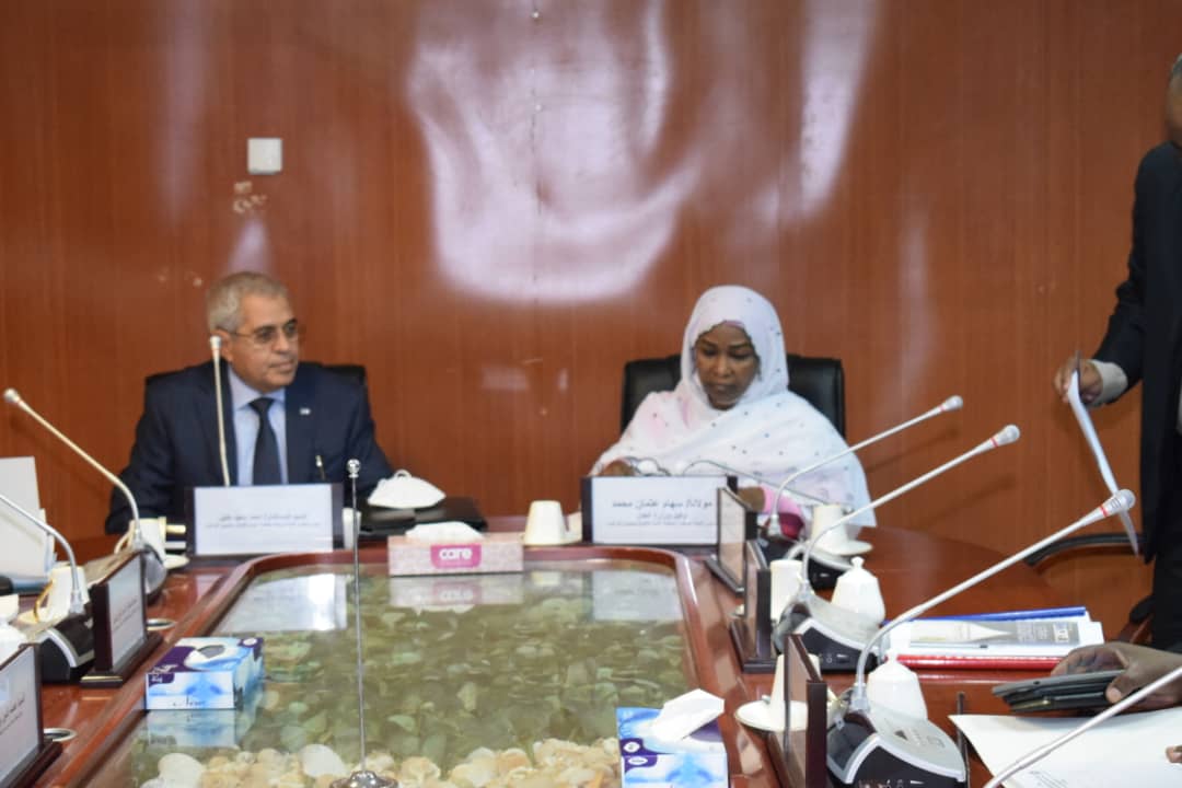 رئيس اللجنة الوطنية لمكافحة غسل الأموال  تلتقي برئيس مجلس أمناء وحدة مكافحة غسل الأموال بمصر