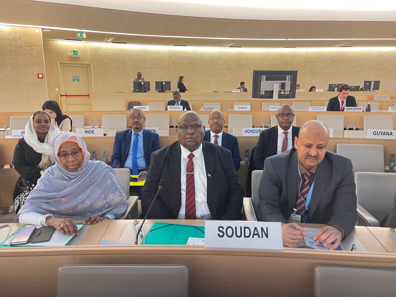 وزير العدل : يؤكد تعاون حكومة السودان مع آليات حقوق الإنسان 