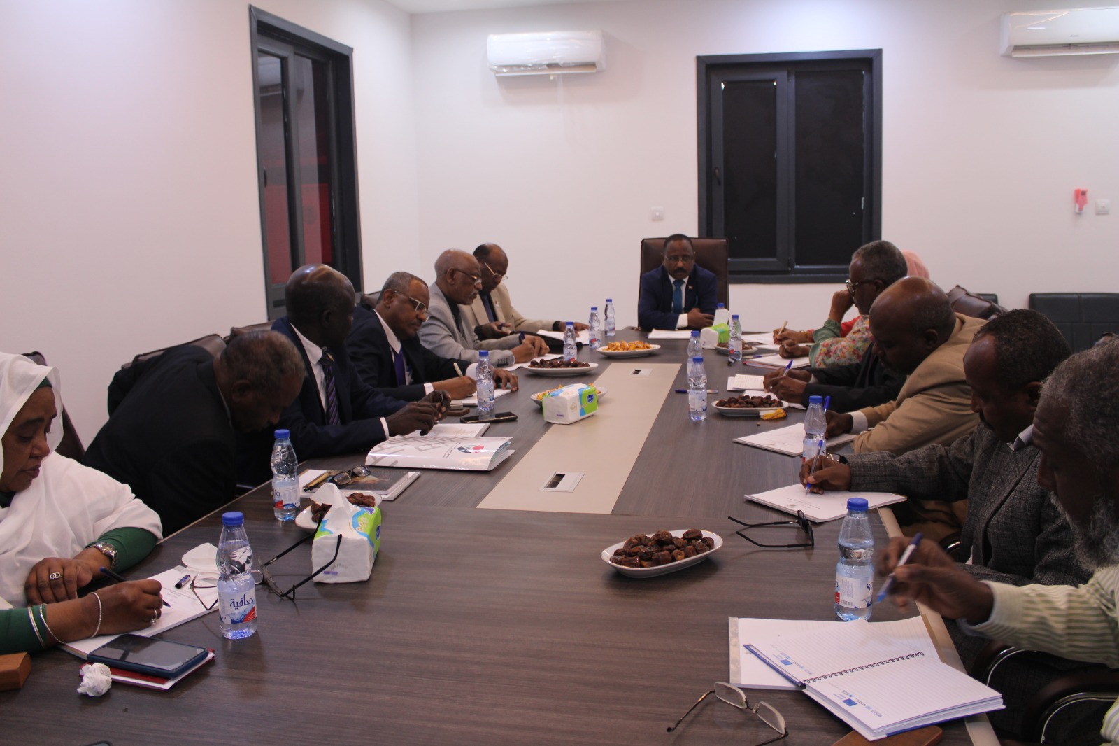 وزير العدل يترأس الاجتماع الدوري للالية  الوطنية لحقوق الأنسان 