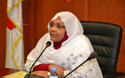  وزير الدولة بالعدل تشارك فى اجتماعات الدورة الآسيوية الاستشارية بالهند ،وتلقى خطاب السودان