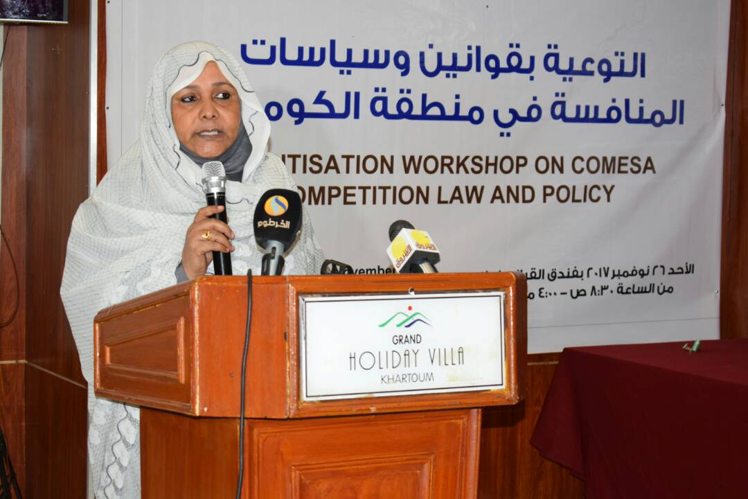 كلمة السيدة/تهاني وزيرة الدولة بوزارة العدل 