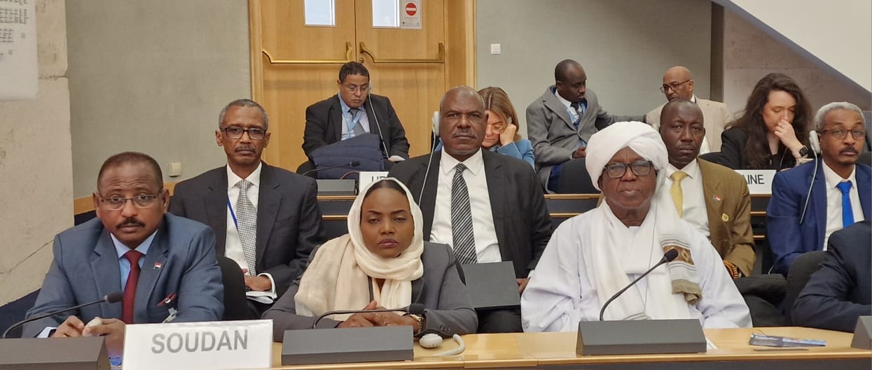 وزير العدل يخاطب جلسة الحوار التفاعلي بشأن تقرير المفوض السامي لحقوق الإنسان حول الأوضاع في السودان