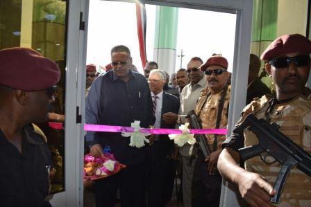 النائب الاول لرئيس الجمهورية بكري حسن صالح يفتتح برج وزارة العدل بحاضرة ولاية جنوب دارفور